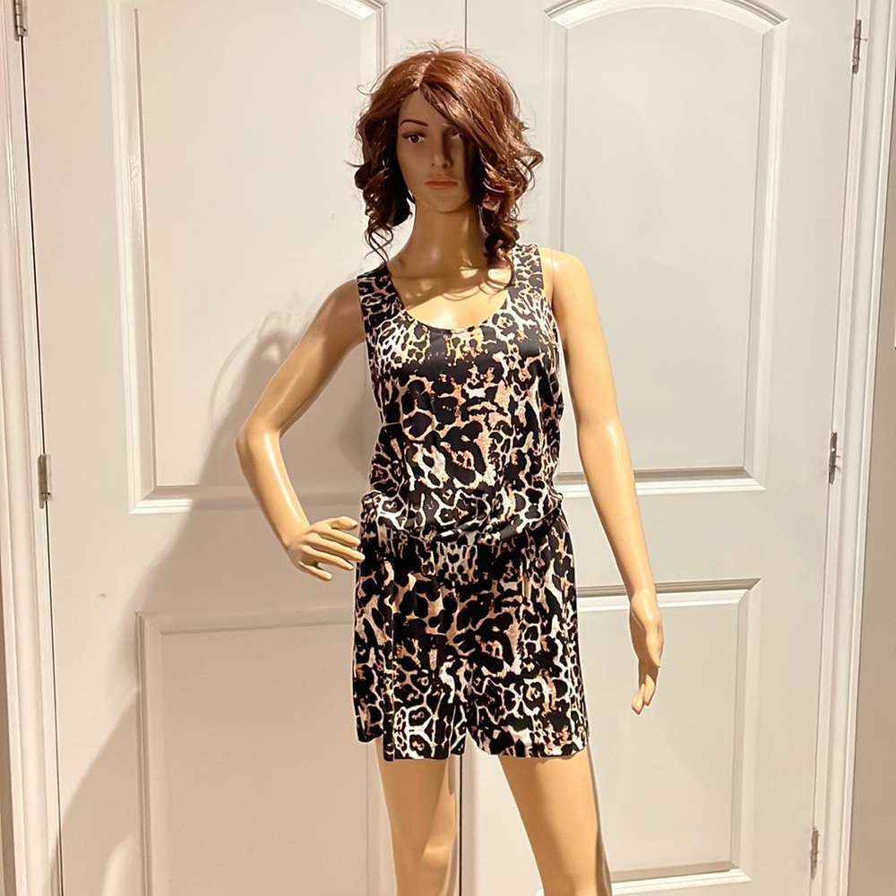 Venus animal print romper. Size small.